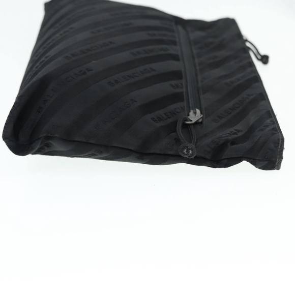 BALENCIAGA Explorer Clutch Bag Canvas Black 459745 Auth yk14342 - Picture 3 of 16
